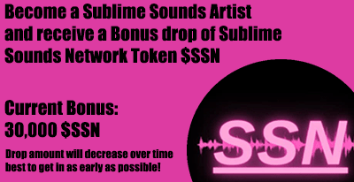 Become a Sublime Sounds Music Artist and start releasing Music NFTs on WAX